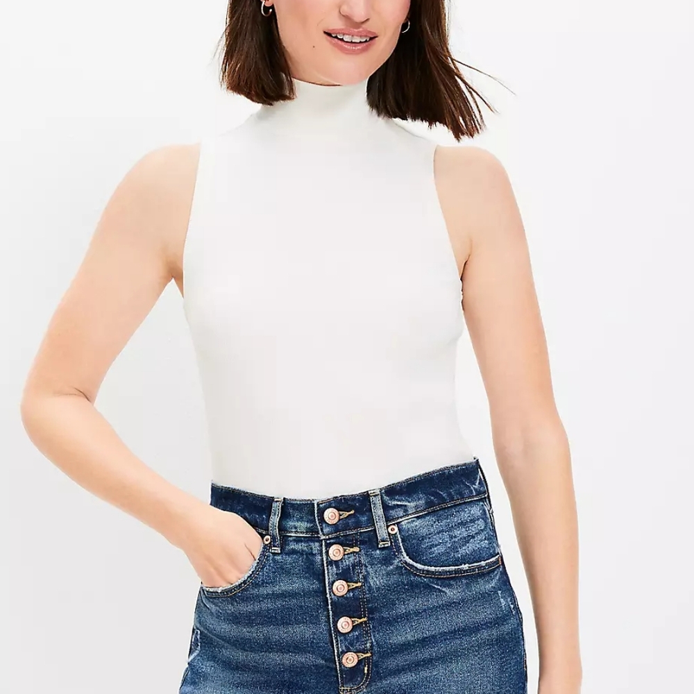💛 Mock Neck Tank